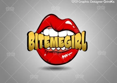 Graphic Designer Geeks | Logo and Animated Logos | Bite Me Girl