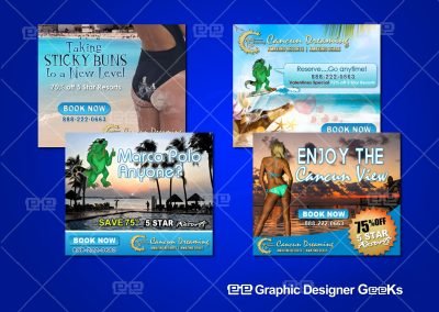 Graphic Designer Geeks | Creative and Interactive Ads | Cancun Ad
