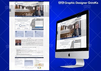 Graphic Designer Geeks | Landing Pages | Cochell Website