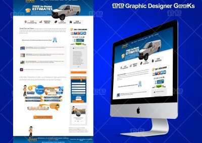 Graphic Designer Geeks | Landing Pages | Donald Website