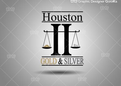 Graphic Designer Geeks | Logo and Animated Logos | Houston Gold and Silver