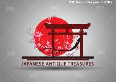 Graphic Designer Geeks | Logo and Animated Logos | Japanese Antique Treasures