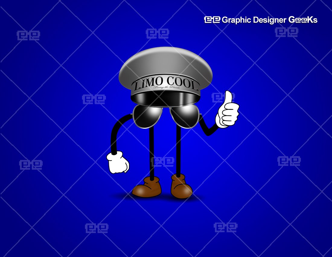 Graphic Designer Geeks | Brand Avatars and Mascots | Limo Cool Mascot