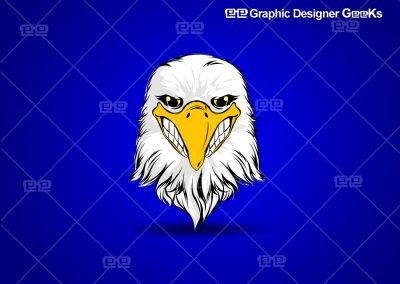 Graphic Designer Geeks | Brand Avatars and Mascots | Politically Yours Eagle