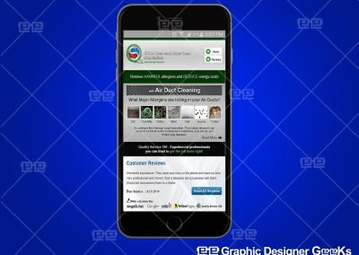 Graphic Designer Geeks | Custom Mobile Website | Quality Service 2