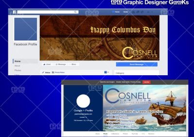Graphic Designer Geeks | Social Banners and Blog Headers | Cosnell 3