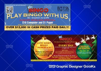 Graphic Designer Geeks | Creative and Interactive Ads | The Post Bingo