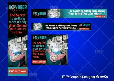 Graphic Designer Geeks | Creative and Interactive Ads | Voyager Realty