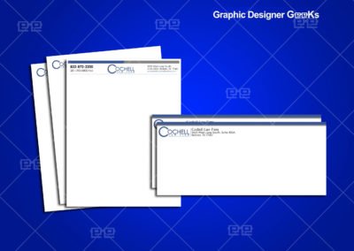 Graphic Designer Geeks | Business Cards and Stationary | Email Cochell