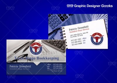 Graphic Designer Geeks | Business Cards and Stationary | Bookkeeping