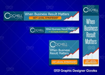 Graphic Designer Geeks | Creative and Interactive Ads | Cochelle-Business Matters Ad