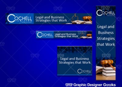 Graphic Designer Geeks | Creative and Interactive Ads | Cochelle-Legal Strategy