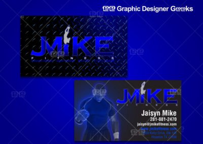 Graphic Designer Geeks | Business Cards and Stationary | JMike Fitness