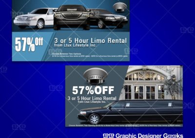 Graphic Designer Geeks | Creative and Interactive Ads | Limocool Rental Ad 2