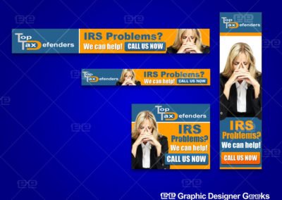 Graphic Designer Geeks | Creative and Interactive Ads | Top Tax Defenders