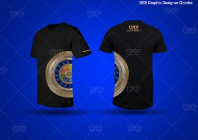 Graphic Designer Geeks | Custom T-Shirts | Custom Print Design on Black Shirts