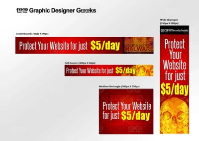 Graphic Designer Geeks | Protect your website - banner ads