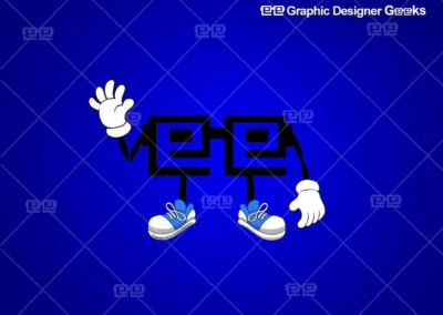 Graphic Designer Geeks | Brand Avatars and Mascots | Mascot - Geeker