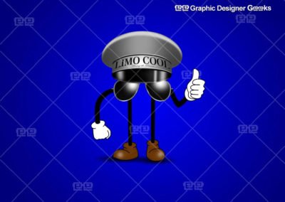 Graphic Designer Geeks | Brand Avatars and Mascots | Mascot - Limo Cool