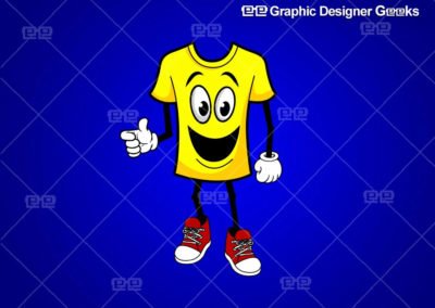 Graphic Designer Geeks | Brand Avatars and Mascots | Mascot- Tickle Funny