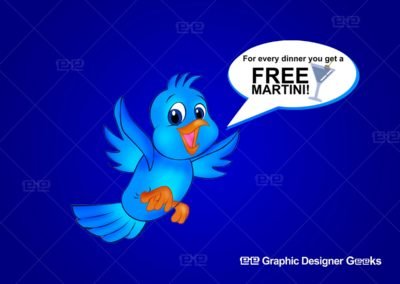 Graphic Designer Geeks | Brand Avatars and Mascots | Mascot - Bird