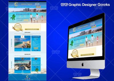 Graphic Designer Geeks | Landing Pages | Cancun Website