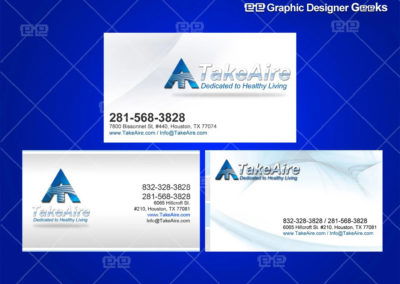 Graphic Designer Geeks | Business Cards and Stationery | TakeAire