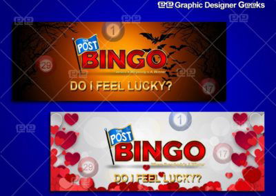 Graphic Designer Geeks | Social Banners and Blog Headers | The Post Bingo 3